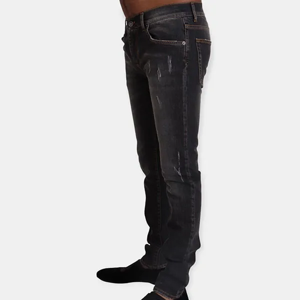 Quần Jean Nam Dolce & Gabbana D&G GY07LDG8FL1S9000 Màu Đen Size 46