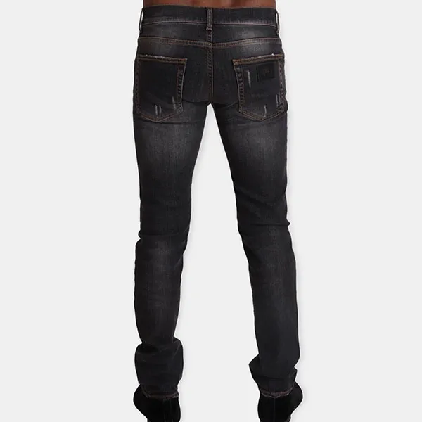 Quần Jean Nam Dolce & Gabbana D&G GY07LDG8FL1S9000 Màu Đen Size 46