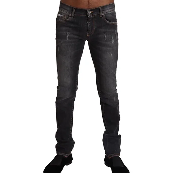 Quần Jean Nam Dolce & Gabbana D&G GY07LDG8FL1S9000 Màu Đen Size 46