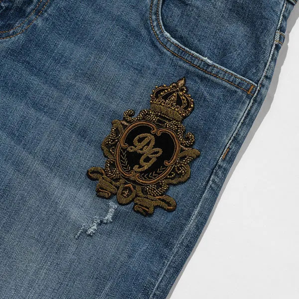 Quần Jean Nam Dolce & Gabbana D&G GY07LZ G8CR9 S9001 Màu Xanh Size 50