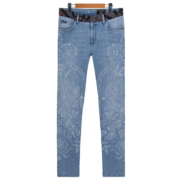 Quần Jean Nam Dolce & Gabbana D&G GYC4LDG8CF31 S9001 Màu Xanh Nhạt Size 48 - Thời trang - Vua Hàng Hiệu