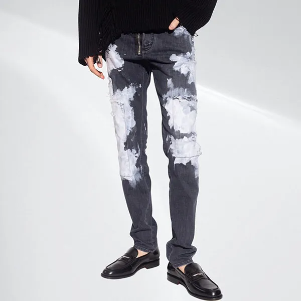 Quần Jean Nam Dsquared2 S71LB1049 Màu Xám Size 46 - Thời trang - Vua Hàng Hiệu