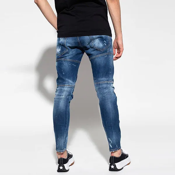 Quần Jean Nam Dsquared2 S74LB0970 Màu Xanh Đậm Size 48