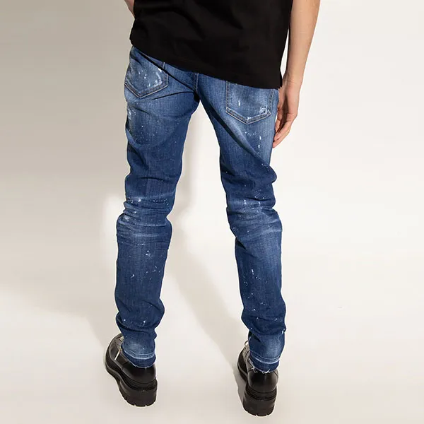Quần Jean Nam Dsquared2 S74LB1163S30342470 Màu Xanh Đậm Size 46 - Thời trang - Vua Hàng Hiệu