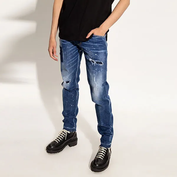 Quần Jean Nam Dsquared2 S74LB1163S30342470 Màu Xanh Đậm Size 46 - Thời trang - Vua Hàng Hiệu