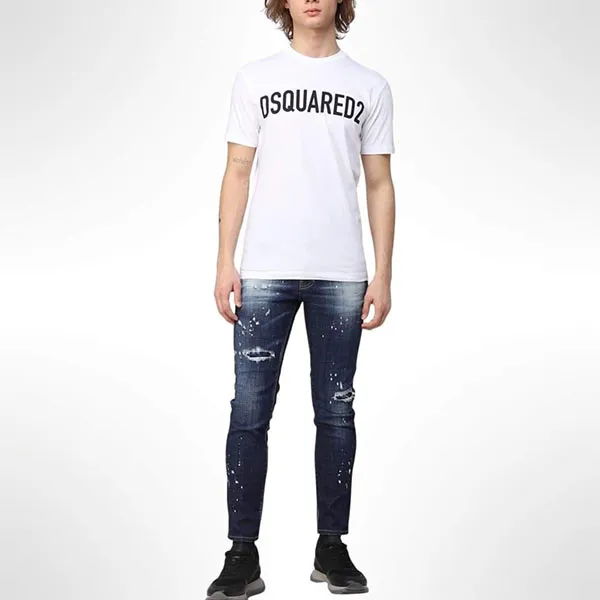 Quần Jean Nam Dsquared2 S74LB1233S30342470 Màu Xanh Đen Size 44 - Thời trang - Vua Hàng Hiệu