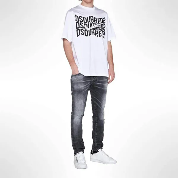 Quần Jean Nam Dsquared2 S74LB1300S30503 900 Màu Đen Size 48