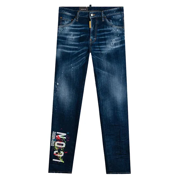 Quần Jean Nam Dsquared2 S79LA0051 S30342 470 Màu Xanh Đậm Size 50 - Thời trang - Vua Hàng Hiệu