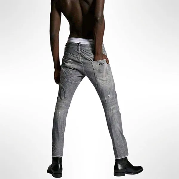 Quần Jean Nam Dsquared2 S74LB0935 Màu Xám Size 46 - Thời trang - Vua Hàng Hiệu