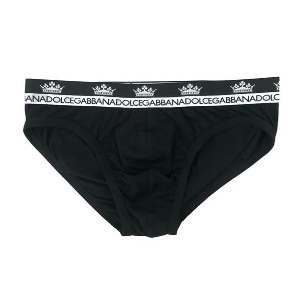 Quần Lót Nam Dolce & Gabbana D&G Tam Giác M3B04J FUGIA N000 Màu Đen Size 3
