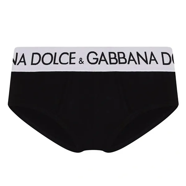 Quần Lót Nam Dolce & Gabbana D&G Tam Giác M3D03JOUAIG N0000 Màu Đen Size 4 - 2