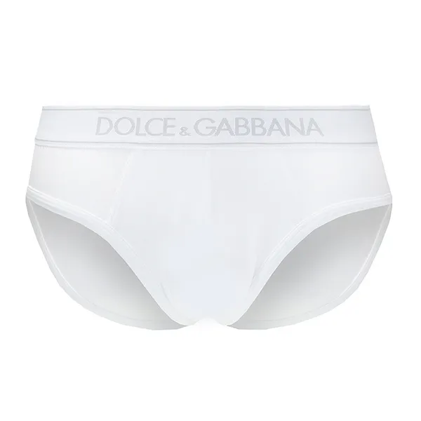 Quần Lót Nam Dolce & Gabbana D&G White Logo-Embroidered Briefs M3C09JOUAIM11W0800 Màu Trắng Size 4 - Thời trang - Vua Hàng Hiệu