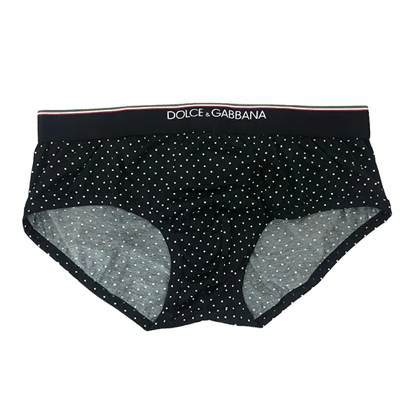 Quần Lót Nam Dolce & Gabbana D&G Tam Giác M3Q29JFS7NBX0801 Màu Đen Size 4
