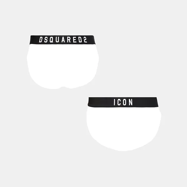 Quần Lót Nam Dsquared2 Icon CP3820 Màu Trắng Size L - Thời trang - Vua Hàng Hiệu