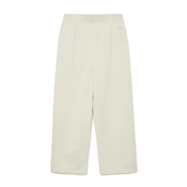 Quần Nỉ MLB Basic Medium Boston Red Sox 3APTB0234-43CRD Ống Rộng Màu Kem