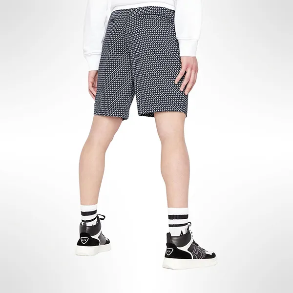 Quần Short Nam Armani Exchange 6LZS01 ZN24Z 25DA Màu Đen Trắng Size 28 - Thời trang - Vua Hàng Hiệu