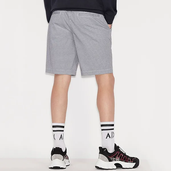 Quần Short Nam Armani Exchange Họa Tiết Nhỏ AX9650 Màu Xám Size 29 - Thời trang - Vua Hàng Hiệu