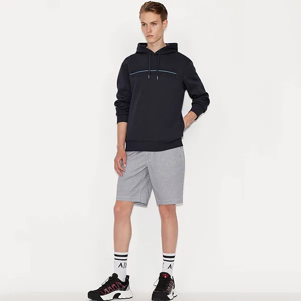 Quần Short Nam Armani Exchange Họa Tiết Nhỏ AX9650 Màu Xám Size 29 - Thời trang - Vua Hàng Hiệu