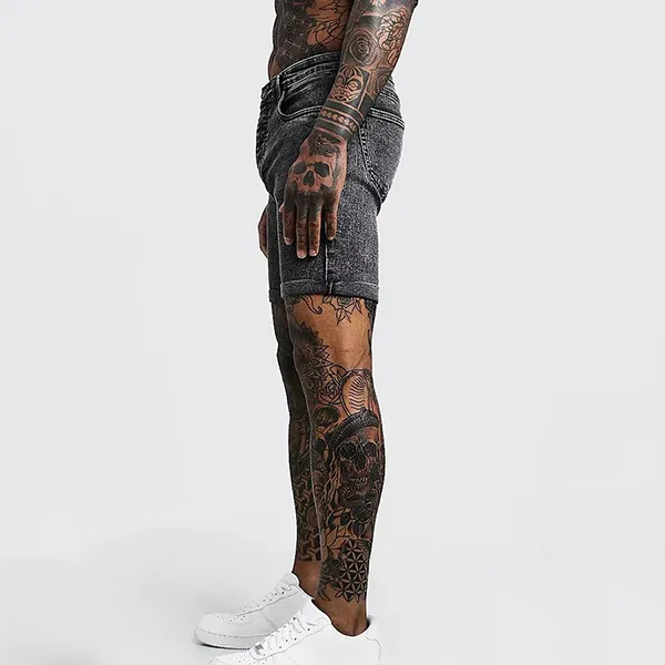 Quần Short Nam Boohooman MZZ52761-115-267 Màu Xám Size 28 - Thời trang - Vua Hàng Hiệu