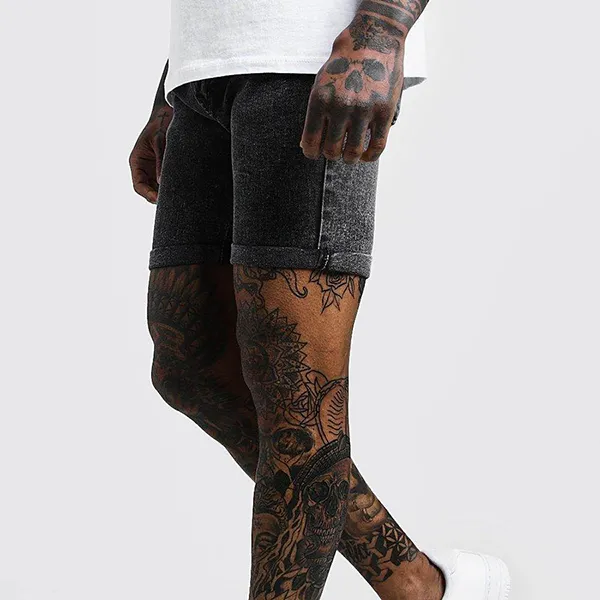 Quần Short Nam Boohooman MZZ52761-115-267 Màu Xám Size 28 - Thời trang - Vua Hàng Hiệu