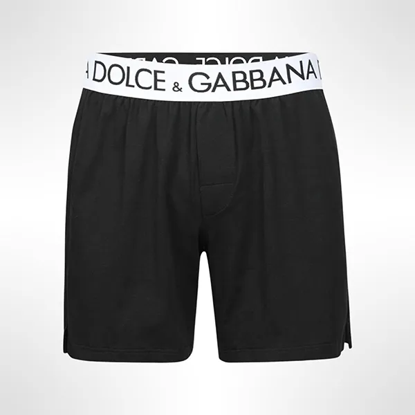 Quần Short Nam Dolce & Gabbana D&G M4B99JOUAIGN0000 Màu Đen Trắng Size S