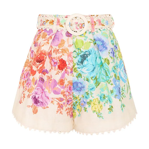 Quần Short Nữ Zimmermann Raie Multi Floral Printed 7453ASS232 MUFL Phối Màu