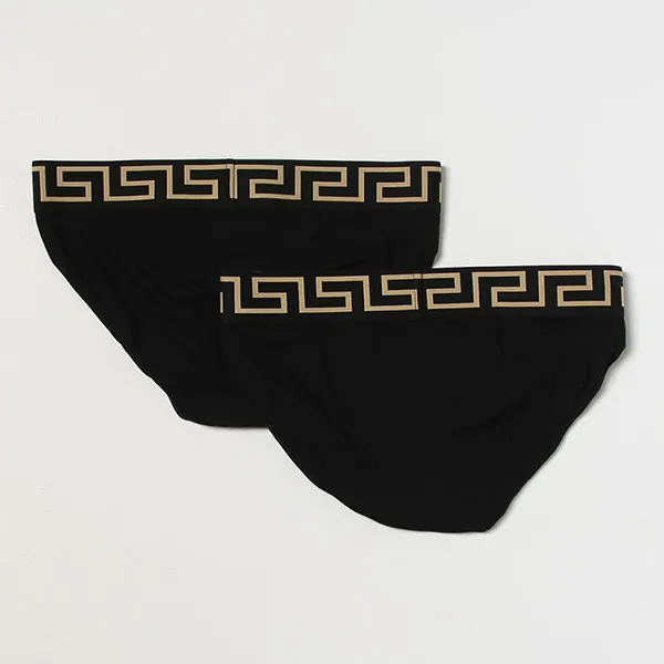 Set 2 Quần Lót Nam Versace Tam Giác AU10180A232741 Màu Đen Size 3 - Thời trang - Vua Hàng Hiệu