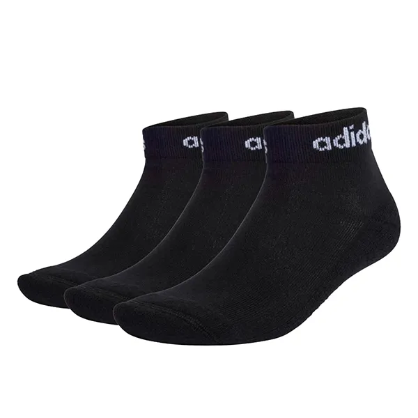 Set 3 Đôi Tất Adidas Think Linear IC1305 Màu Đen Size 25-27cm