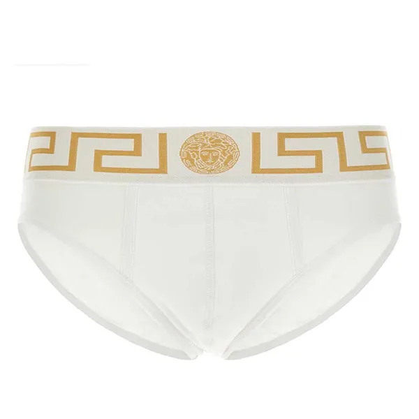 Set 3 Quần Lót Nam Versace AU10327A232741A81H Màu Trắng Size 3 - Thời trang - Vua Hàng Hiệu