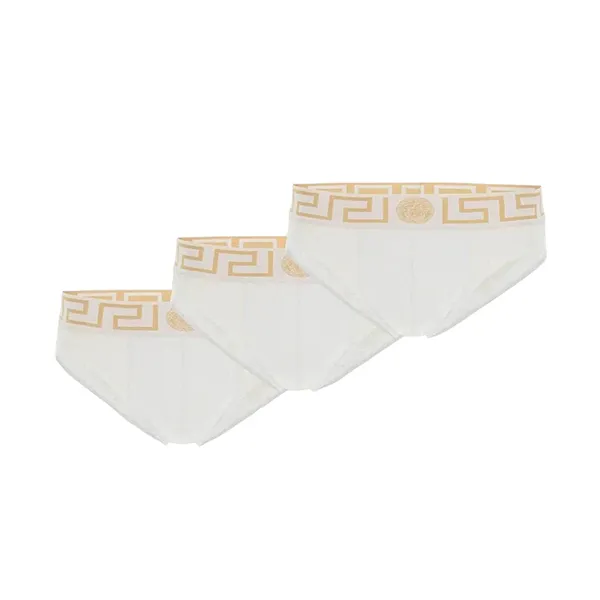 Set 3 Quần Lót Nam Versace AU10327A232741A81H Màu Trắng Size 3 - Thời trang - Vua Hàng Hiệu