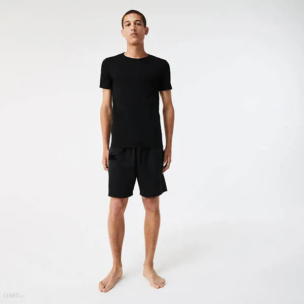 Set Áo Thun Nam Lacoste Men's 3-Pack Slim Fit Cotton Jersey T-Shirts TH3321-51-031 Màu Đen Size 3 - Thời trang - Vua Hàng Hiệu
