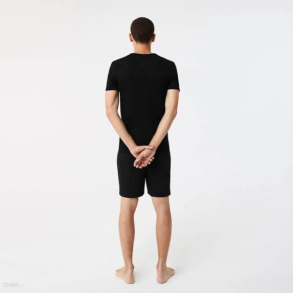 Set Áo Thun Nam Lacoste Men's 3-Pack Slim Fit Cotton Jersey T-Shirts TH3321-51-031 Màu Đen Size 3 - Thời trang - Vua Hàng Hiệu