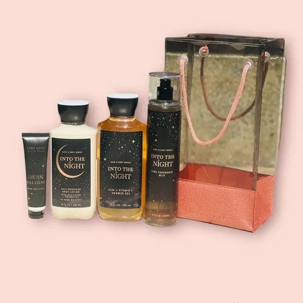 Set Chăm Sóc Da Toàn Thân Bath & Body Works Into the Night Gift Bag 4 Món - Mỹ phẩm - Vua Hàng Hiệu