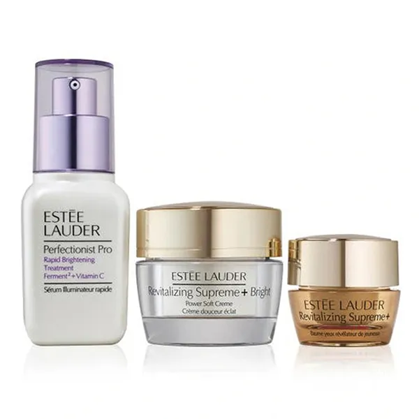 Set Dưỡng Da Estée Lauder Ignite Your Radiance Skincare Set 3 Món - Mỹ phẩm - Vua Hàng Hiệu