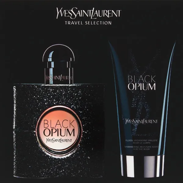 Set Nước Hoa Nữ Yves Saint Laurent YSL Black Opium Gift Set 2 Món (EDP 50ml + Body Lotion 50ml) - Nước hoa - Vua Hàng Hiệu