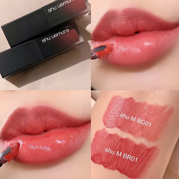 Son Kem Shu Uemura Liquid Matte M BG01 Màu Hồng Nude