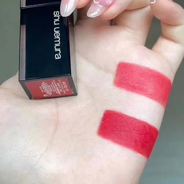 Son Shu Uemura Unlimited Matte KM RD 171 Màu Đỏ Trầm