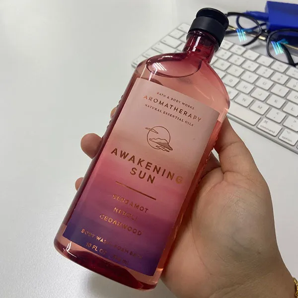 Sữa Tắm Bath & Body Works Aromatherapy Awakening Sun (Bergamot+Neroli+Cedarwood) 295ml