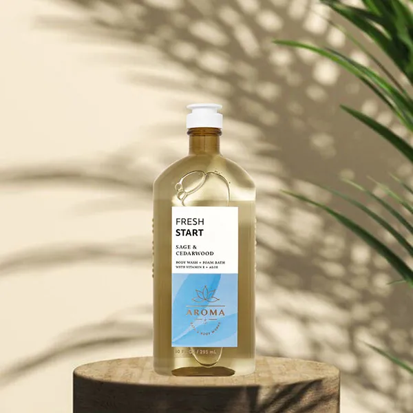 Sữa Tắm Bath & Body Works Fresh Start Sage & Cedarwood Aroma 295ml