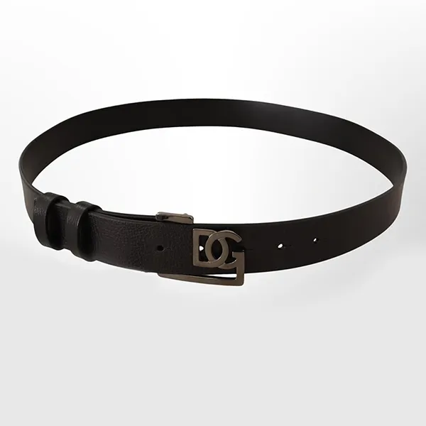 Thắt Lưng Nam Dolce & Gabbana D&G Logo DG Belt DG9981 Màu Đen Size 95 - Thắt lưng - Vua Hàng Hiệu