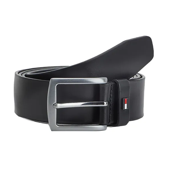 Thắt Lưng Nam Tommy Hilfiger Leather Belt AM0AM10838_NERO_BDS Màu Đen Size 90 - Thắt lưng - Vua Hàng Hiệu