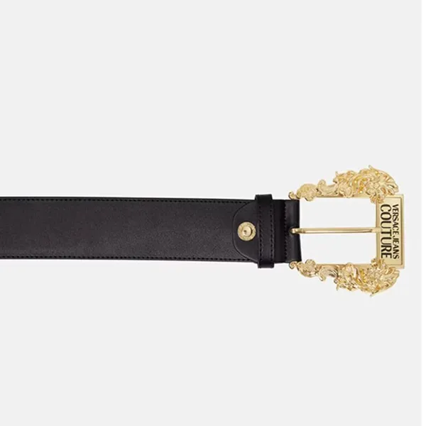 Thắt Lưng Nữ Versace Jeans Couture Logo Belt Màu Đen Bản 3.5cm Size 80 - Thắt lưng - Vua Hàng Hiệu