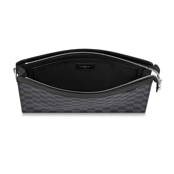 Túi Cầm Tay Nam Louis Vuitton LV Standing Pouch N64612 Màu Xám - Túi xách - Vua Hàng Hiệu