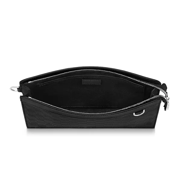 Túi Cầm Tay Nam Louis Vuitton LV New Pouch Clutch N60450 Màu Đen