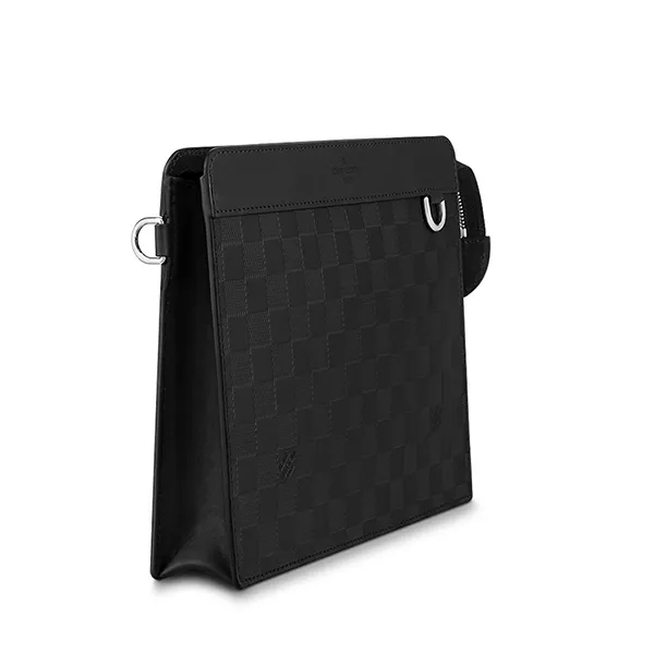 Túi Cầm Tay Nam Louis Vuitton LV New Pouch Clutch N60450 Màu Đen