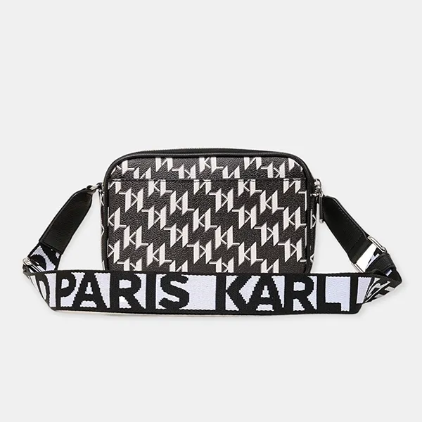 Túi Đeo Chéo Karl Lagerfeld Maybelle Karl Duo Camera Crossbody LH1EJ9BJ Màu Đen