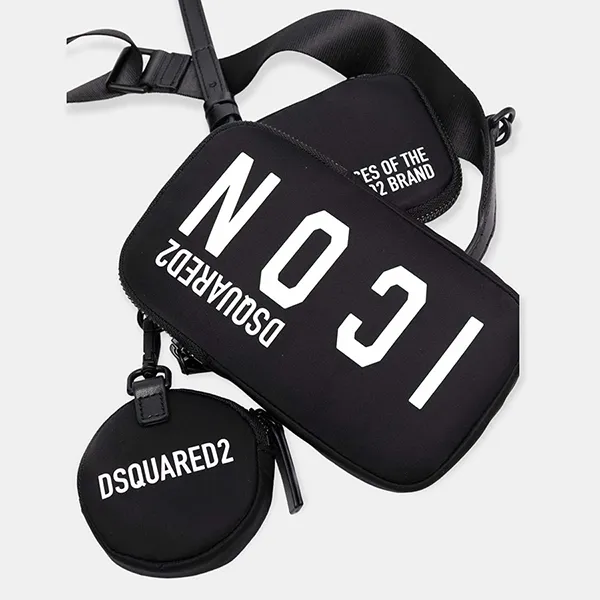 Túi Đeo Chéo Nam Dsquared2 SDM000811703199 Màu Đen