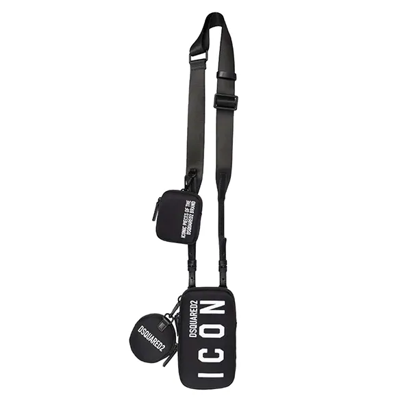 Túi Đeo Chéo Nam Dsquared2 SDM000811703199 Màu Đen