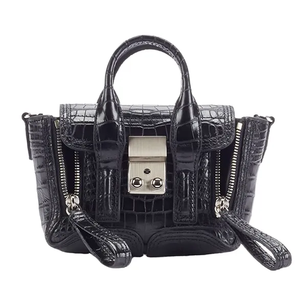 Túi Đeo Chéo Nữ 3.1 Phillip Lim Pashli Nano Satchel Màu Đen