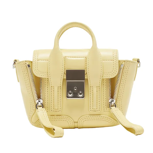 Túi Đeo Chéo Nữ 3.1 Phillip Lim Pashli Nano Satchel Lemonade Màu Vàng Nhạt